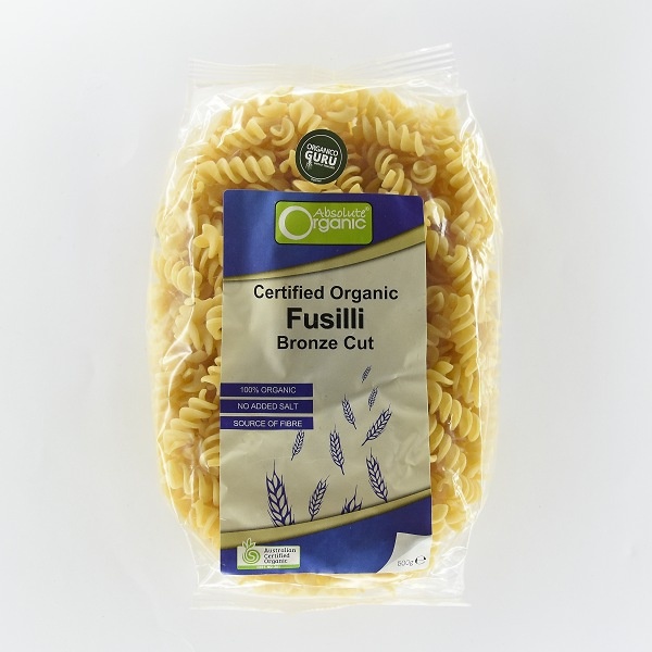 Absolute Organic Pasta Fusilli 500G - ABSOLUTE ORGANIC - Pasta - in Sri Lanka