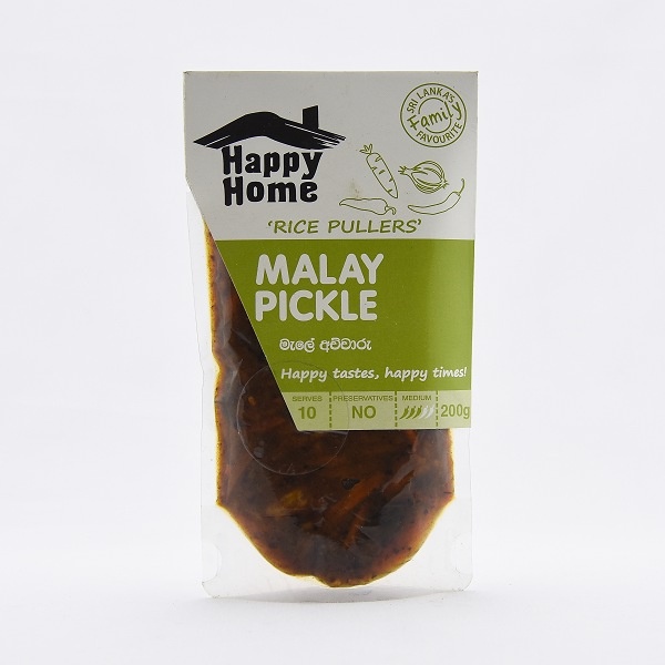 Happy Home Malay Pickle 200G - HAPPY HOME - Condiments - in Sri Lanka
