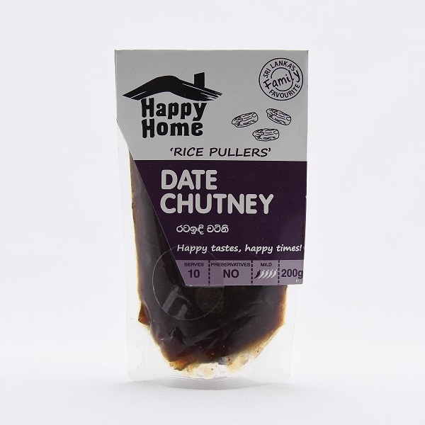 Happy Home Date Chutney 200G - HAPPY HOME - Condiments - in Sri Lanka