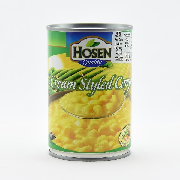 Hosen Cream Style Corn 425G - HOSEN - Processed/ Preserved Vegetables - in Sri Lanka