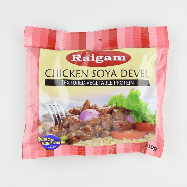 Raigam Soya Meat Devilled Chicken 110G - RAIGAM - Processed/ Preserved Vegetables - in Sri Lanka