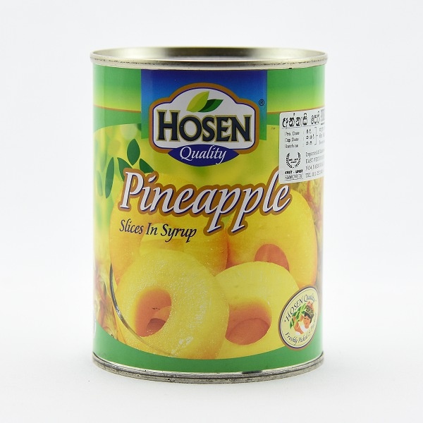 Hosen Pineapple Rings 565G - HOSEN - Processed/ Preserved Fruits - in Sri Lanka