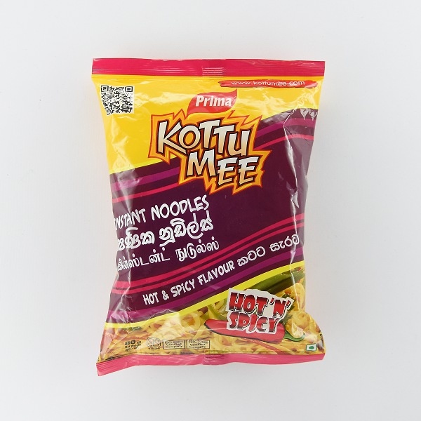 Prima Noodles Kottu Mee Hot & Spicy 80G - PRIMA - Noodles - in Sri Lanka