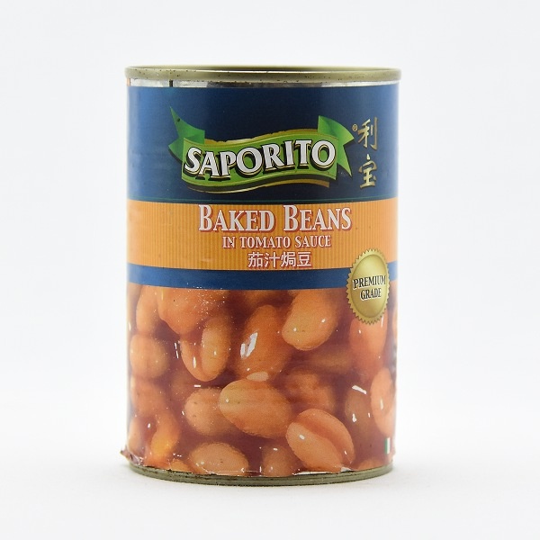 Saporito Baked Beans In Tomato Sauce 425G - SAPORITO - Processed/ Preserved Vegetables - in Sri Lanka