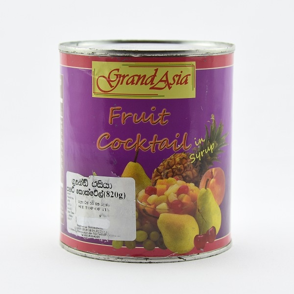 Grand Asia Fruit Cocktail 820G - GRAND ASIA - Processed/ Preserved Fruits - in Sri Lanka