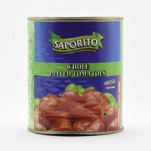 Saporito Whole Peeled Tomatoes 800G - SAPORITO - Processed/ Preserved Vegetables - in Sri Lanka