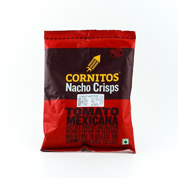 Cornitos Tomato Mexicana Nacho Crisps 60G - CORNITOS - Snacks - in Sri Lanka