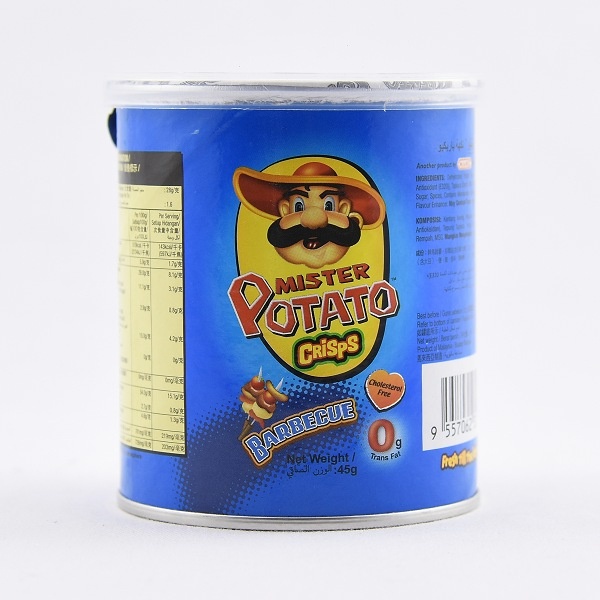 Mister Potato Bbq 45G - MR.POTATO - Snacks - in Sri Lanka