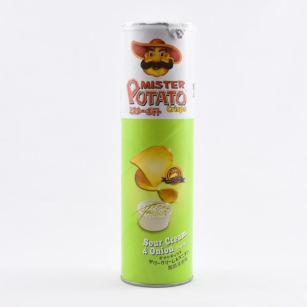 Mister Potato Crisp Sour Cream & Onion Can 100G - in Sri Lanka