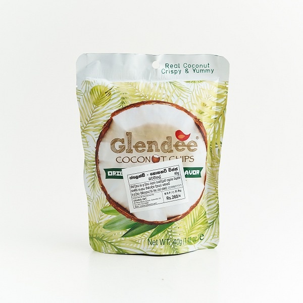 Glendee Coconut Chips Original 40G - in Sri Lanka