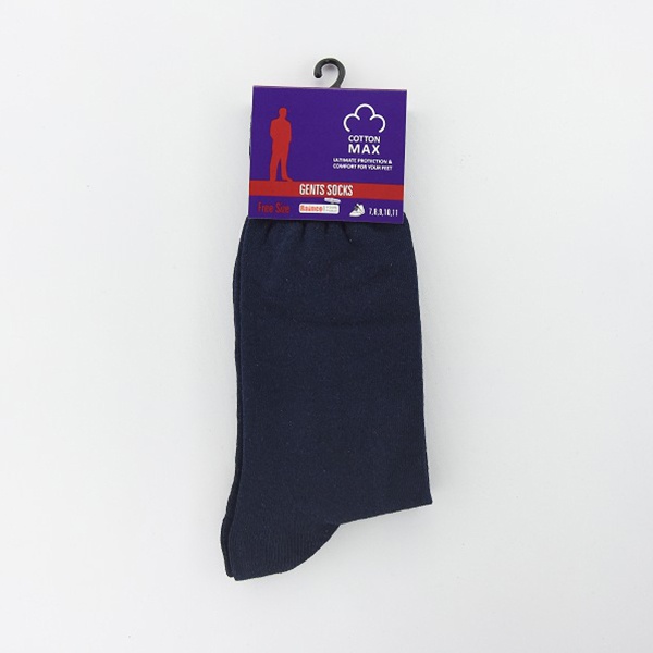 Cotton Max Corporate Socks - Blue 8505Nvb - COTTON MAX - Essentials - in Sri Lanka