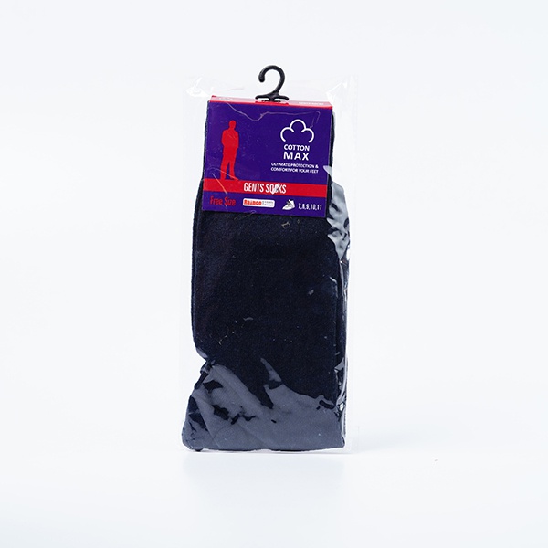 Cotton Max Corporate Socks Design - Blue 8506Nvb - COTTON MAX - Essentials - in Sri Lanka