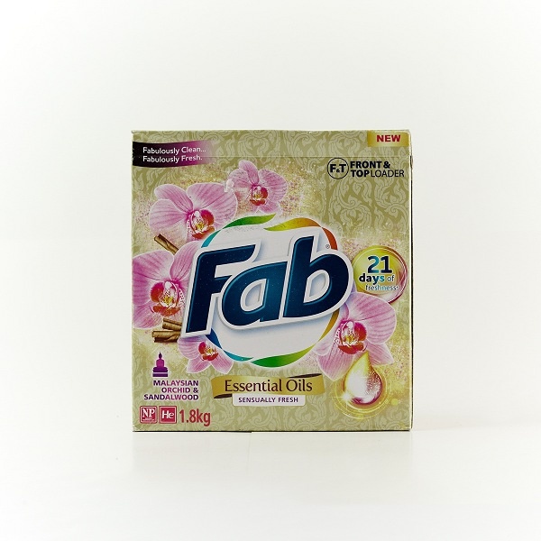 Fab Detergent Powder Essential Oil 1.8Kg - in Sri Lanka