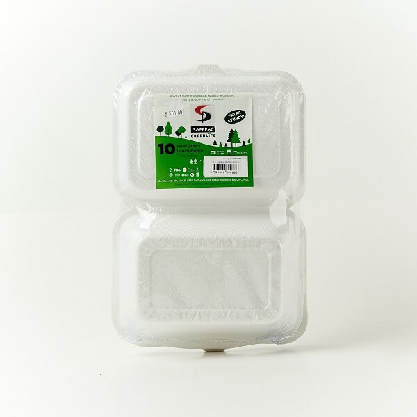 Safepac Regular Food Box 10S - SAFEPAC - Disposables - in Sri Lanka