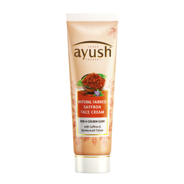 Ayush Natural Glow Saffron Face Cream 50G - in Sri Lanka