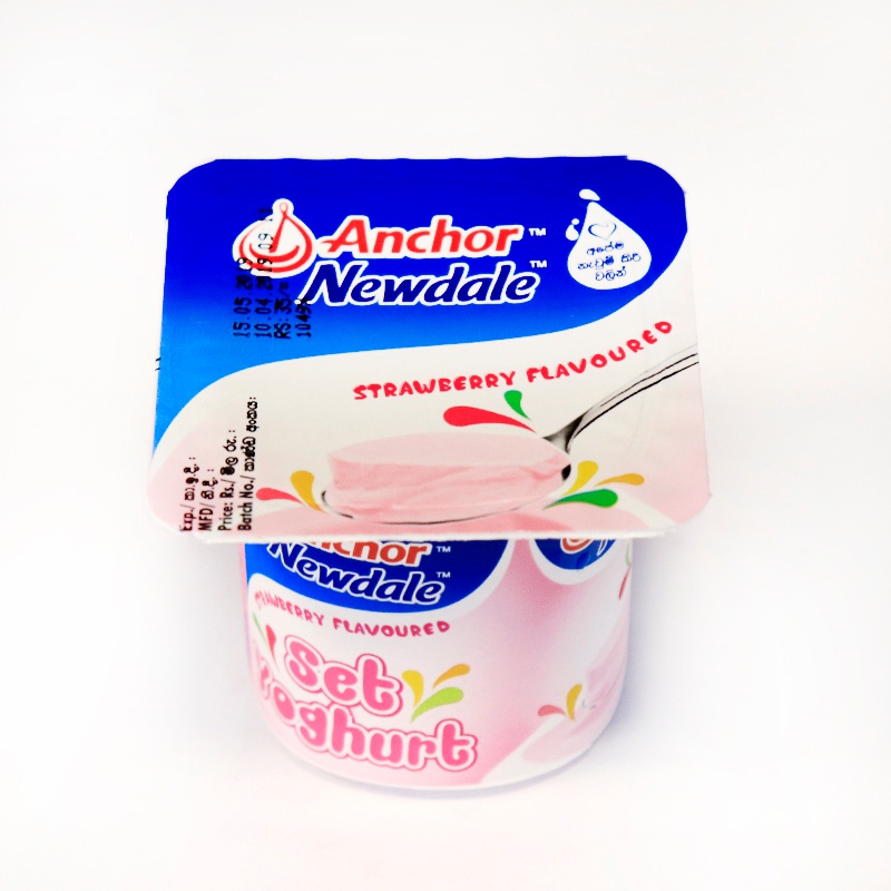 Newdale Strawbery Set Yoghurt 80G - NEWDALE - Yogurt - in Sri Lanka