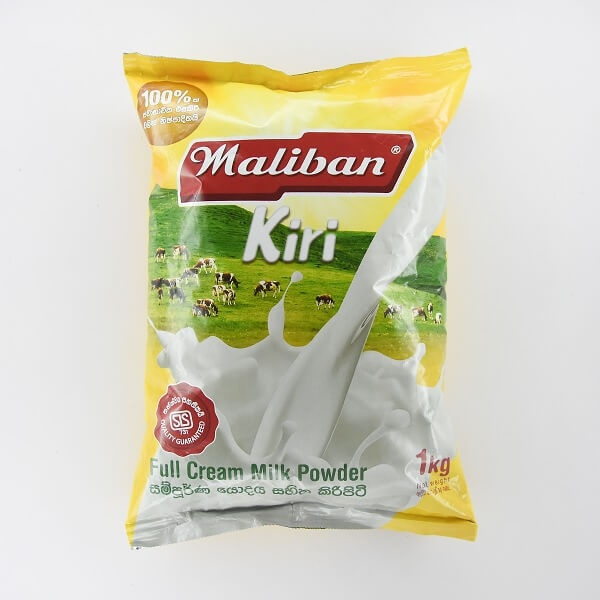 Maliban Milk Powder Full Cream Foil Pack 1Kg - MALIBAN - Milk Foods - in Sri Lanka