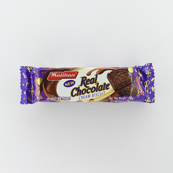 Maliban Biscuit Chocolate Cream 100G - in Sri Lanka