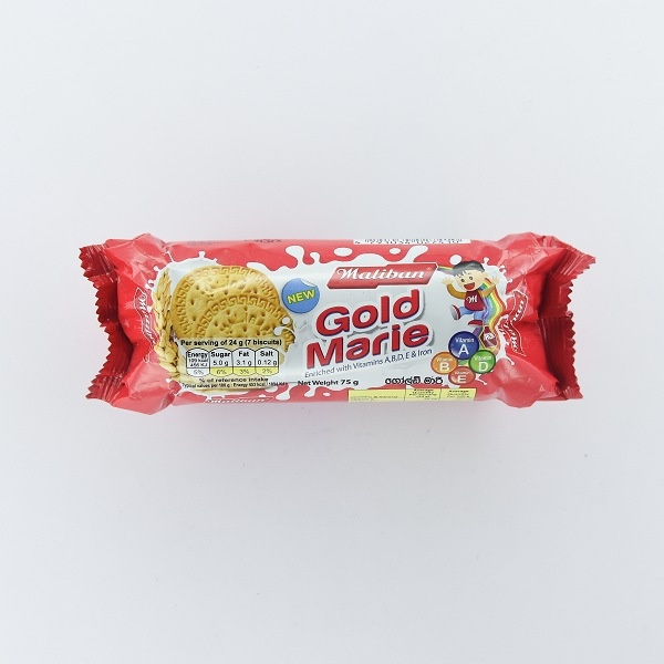 Maliban Biscuit Gold Marie 80G - MALIBAN - Biscuits - in Sri Lanka