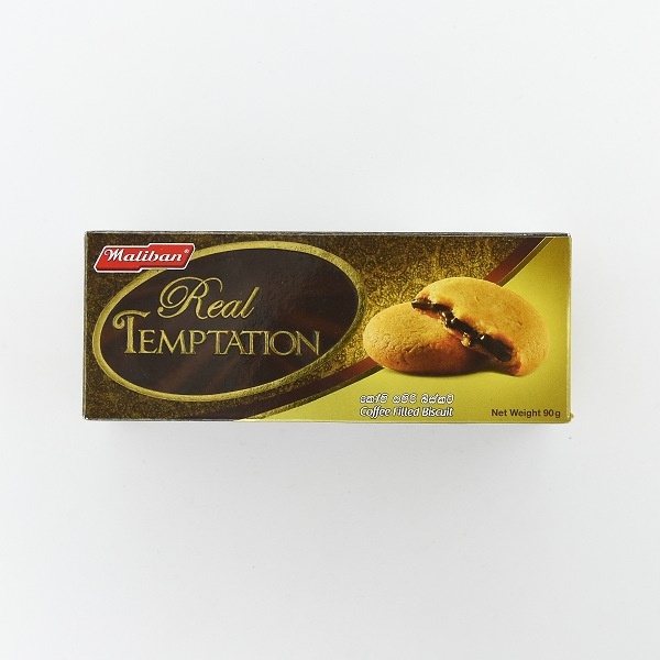 Maliban Biscuit Real Temptation Coffee Filled 90G - MALIBAN - Biscuits - in Sri Lanka