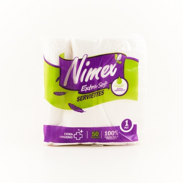 Nimex Paper Serviettes 50S - NIMEX - Paper Goods - in Sri Lanka