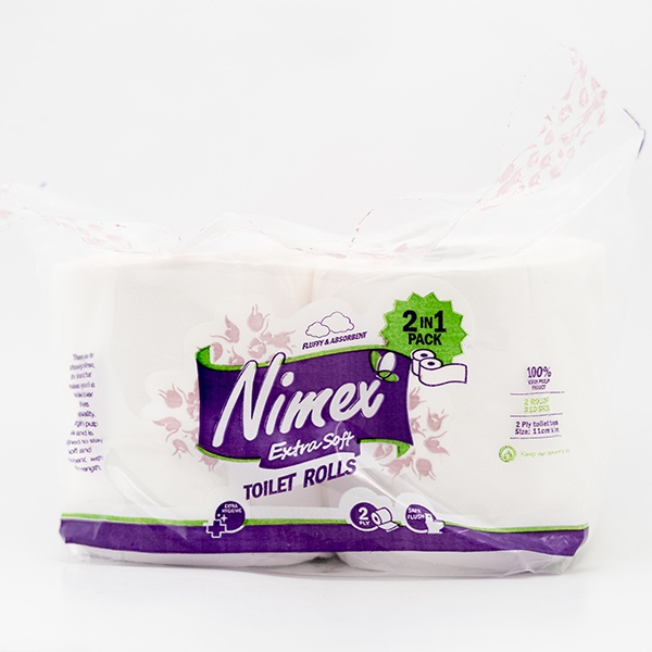 Nimex Toilet Rolls 2Ply 2S - NIMEX - Paper Goods - in Sri Lanka