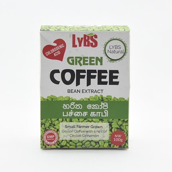 Lybs Green Coffee 100G - LYBS - Coffee - in Sri Lanka