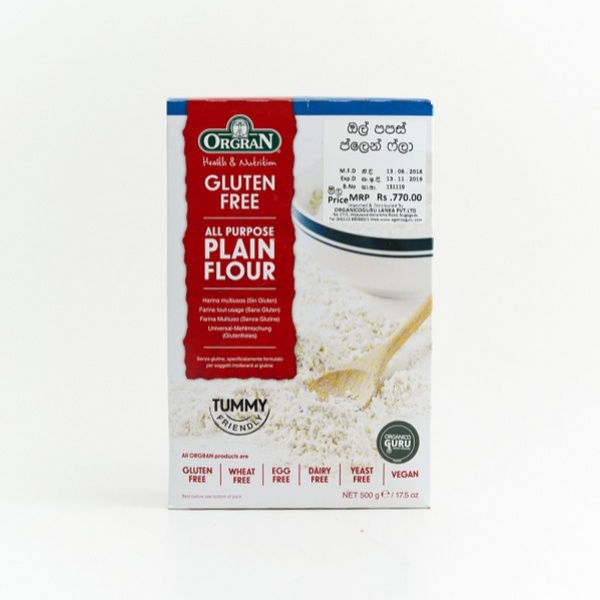 Orgran Gluten Free All Purpose Plain Flour 500G - ORGRAN - Flour - in Sri Lanka