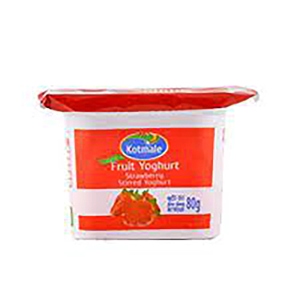 Kotmale Stirred Yoghurt Strwberry 80G - KOTMALE - Yogurt - in Sri Lanka