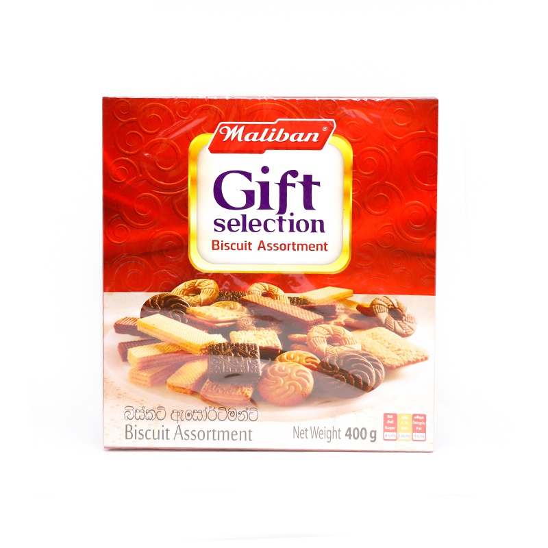 Maliban Gift Selection Biscuit Assortment 400G - MALIBAN - Biscuits - in Sri Lanka