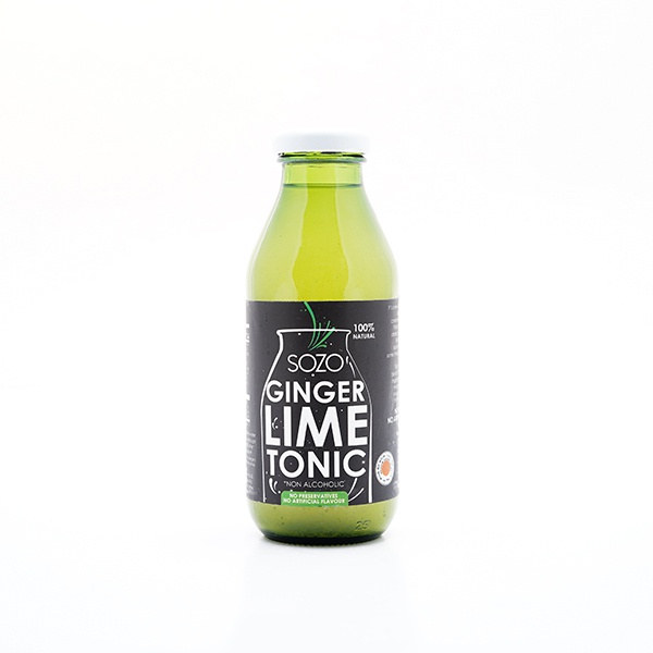 Sozo Ginger Lemonade Tonic Nectar 350Ml - SOZO - Fruit Drinks - in Sri Lanka