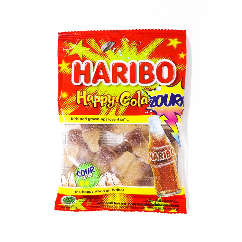 Haribo Jujubes Happy Cola Zourr 80g - HARIBO - Confectionary - in Sri Lanka