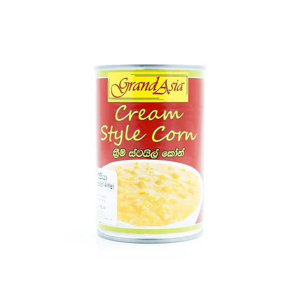 Grand Asia Cream Style Corn 400G - GRAND ASIA - Processed/ Preserved Vegetables - in Sri Lanka