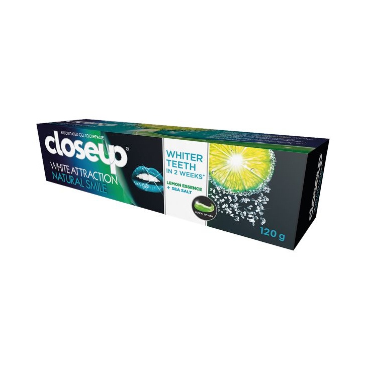 Close Up Lemon Splash Natural Smile Toothpaste Gel 120G - CLOSE UP - Oral Care - in Sri Lanka