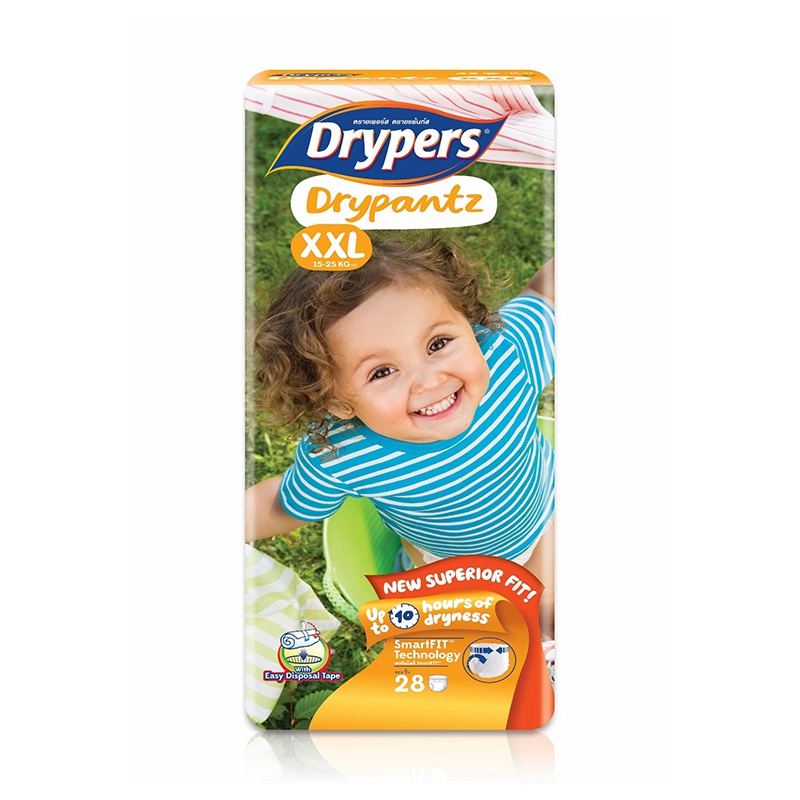Drypers Dry Pants Jumbo Pack Extra Extra Large 28 Pcs - Drypers - Baby Need - in Sri Lanka