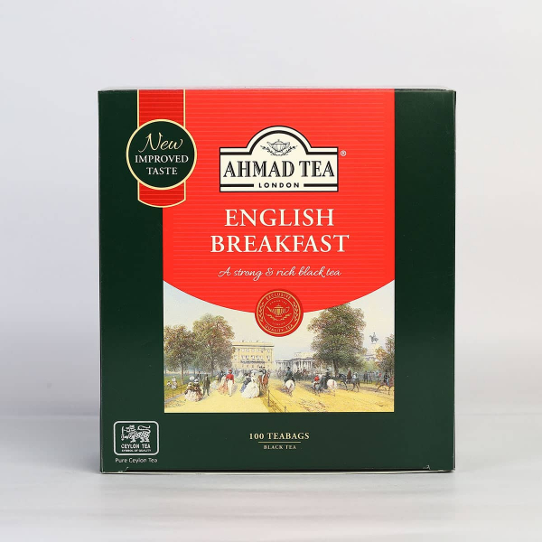 Ahmad English Breakfast Tea Bags 100S 200G - Ahmad Tea - Tea - in Sri Lanka