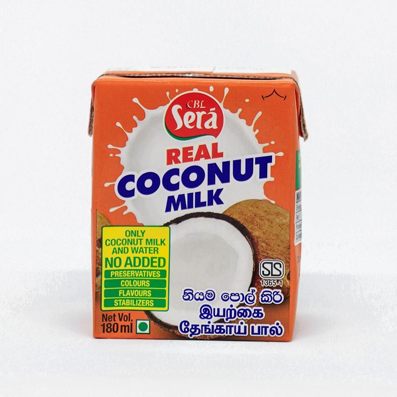 Sera Real Coconut Milk 180ml - SERA - Seasoning - in Sri Lanka