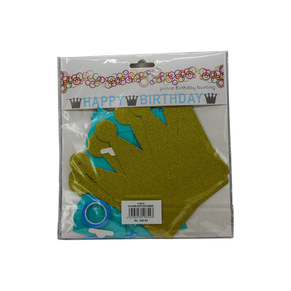 Party Hat Crown Happy Birth Day Banner - PARTY HAT - Party-Ware - in Sri Lanka