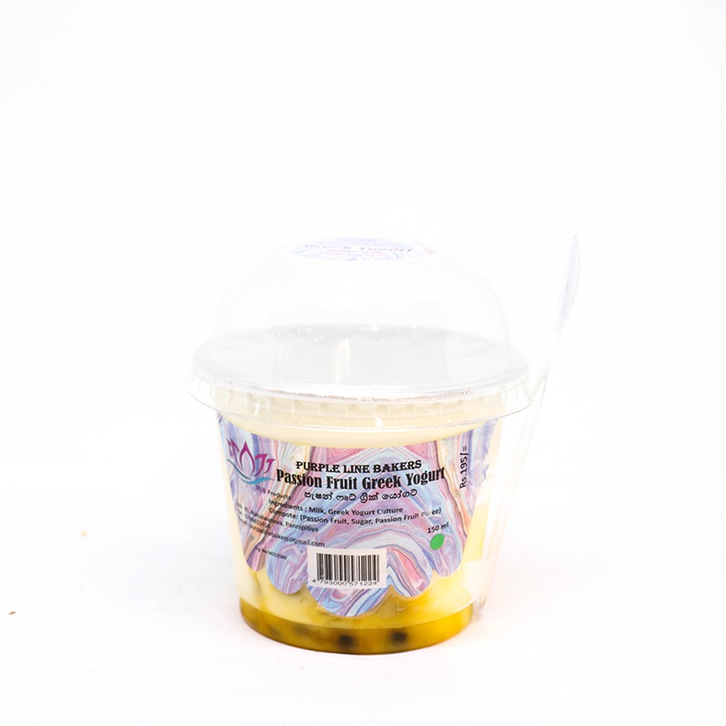 Plb Greek Yogurt Passion Fruit 150g - PLB - Yogurt - in Sri Lanka