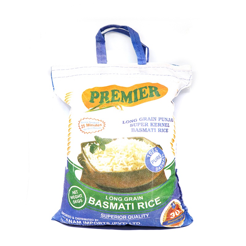 Premier Basmathi Rice 5Kg - PREMIER - Pulses - in Sri Lanka