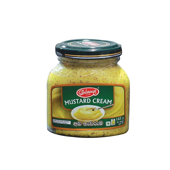 Edinborough Mustard Cream 165g - EDINBOROUGH - Sauce - in Sri Lanka