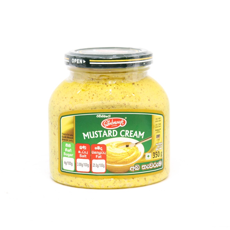 Edinborough Mustard Cream 350g - EDINBOROUGH - Sauce - in Sri Lanka