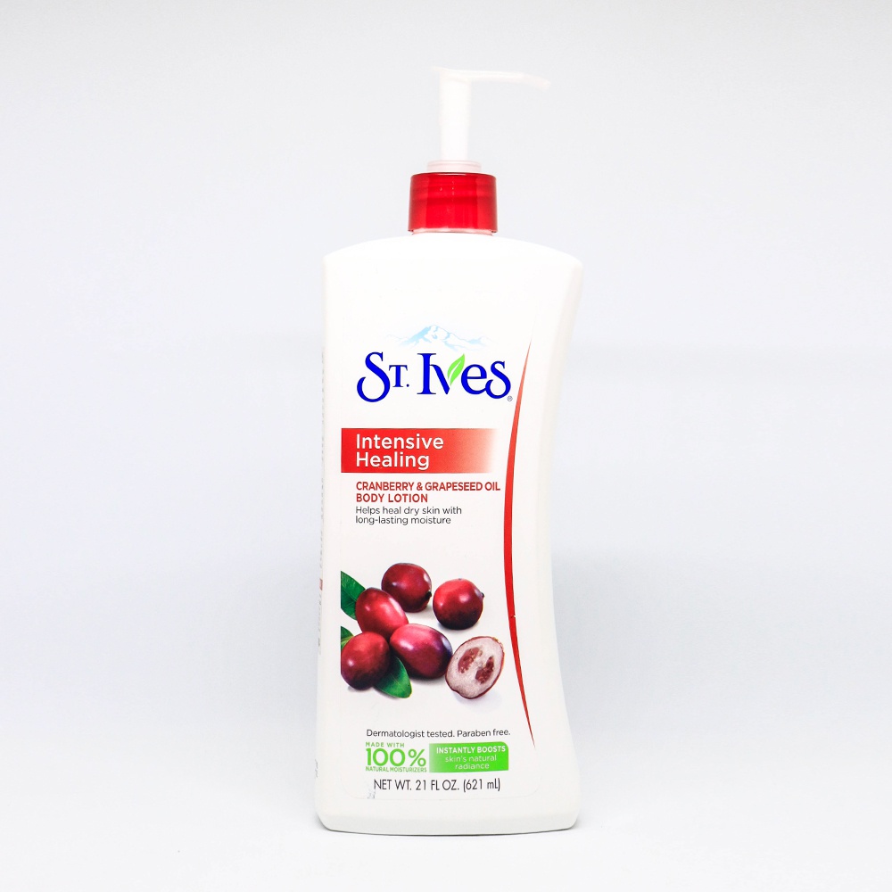 St.Ives Body Lotion Cranberry & Grapeseed Oil 621Ml - ST. IVES - Skin Care - in Sri Lanka