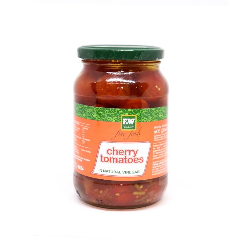 F&W Cherry Tomatoes In Natural Vinegar 500G - F&W - Processed/ Preserved Vegetables - in Sri Lanka