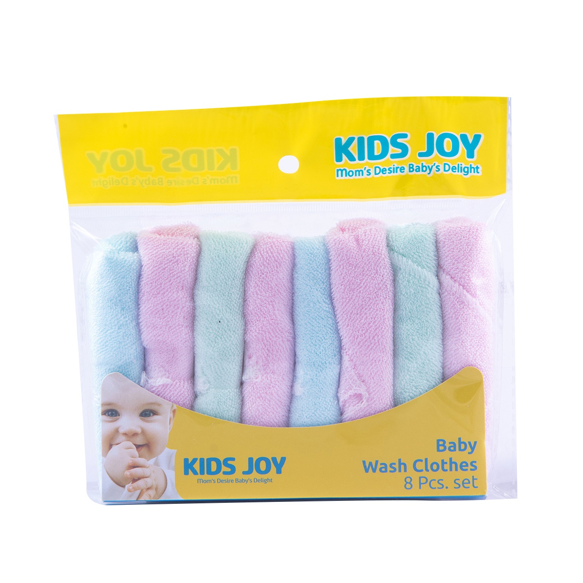 Kids Joy Baby Wash Cloth-Kjw 809M - KIDS JOY - Baby Need - in Sri Lanka