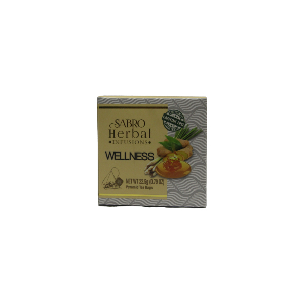 Sabro Wellness Herbal Infusions Pyramid Tea Bags 15S - SABRO - Tea - in Sri Lanka