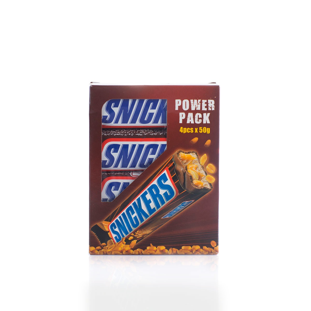 Snickers Chocolate Power Pack 4x50g - SNICKERS - Confectionary - in Sri Lanka