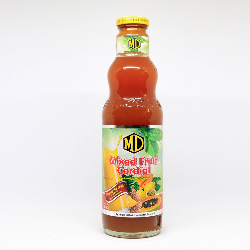 Md Mixed Fruit Cordial 750ml - MDK - Concentrated Fruit Drink - in Sri Lanka