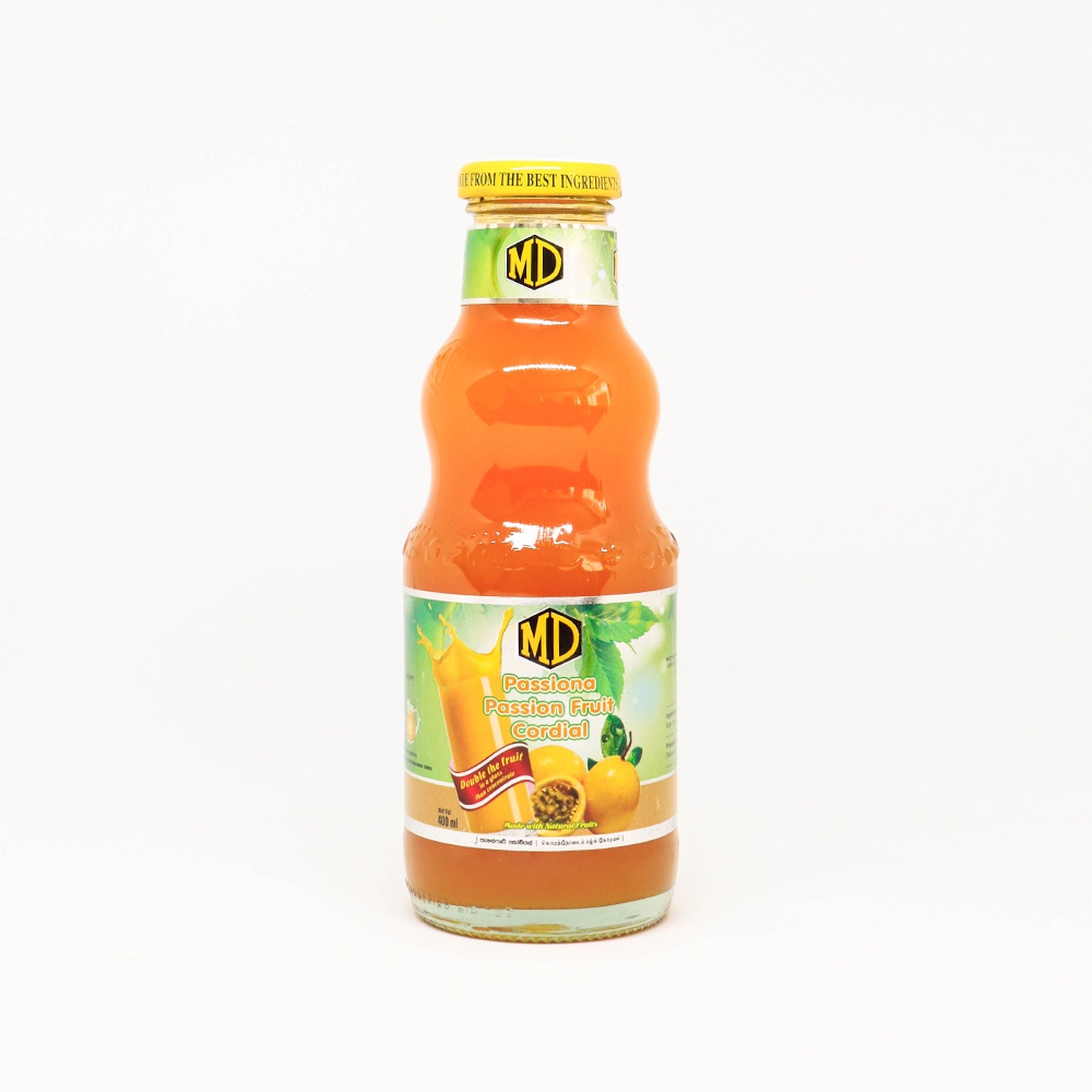 Md Passion Fruit Cordial 400ml - MDK - Concentrated Fruit Drink - in Sri Lanka