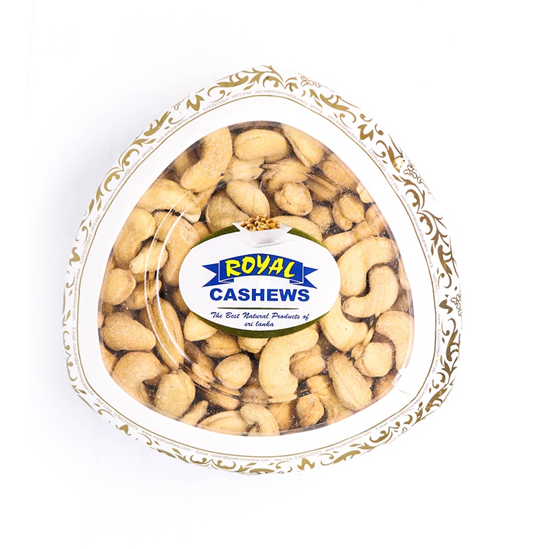 Royal Cashews Hot & Spicy Cashew Gold Label Gift Pack P/C 370G - ROYAL CASHEWS - Snacks - in Sri Lanka